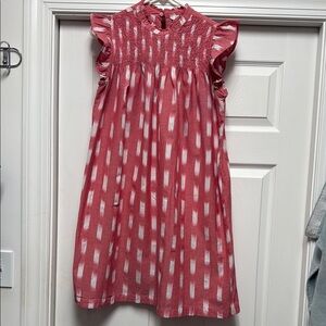 Elegant Pink Ruffle Dress for Women